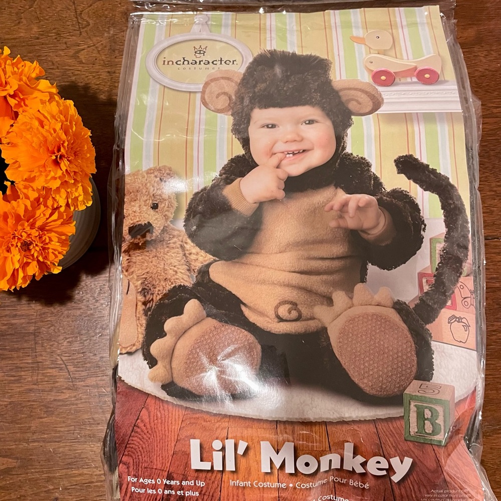 Monkey Halloween Costume for Baby